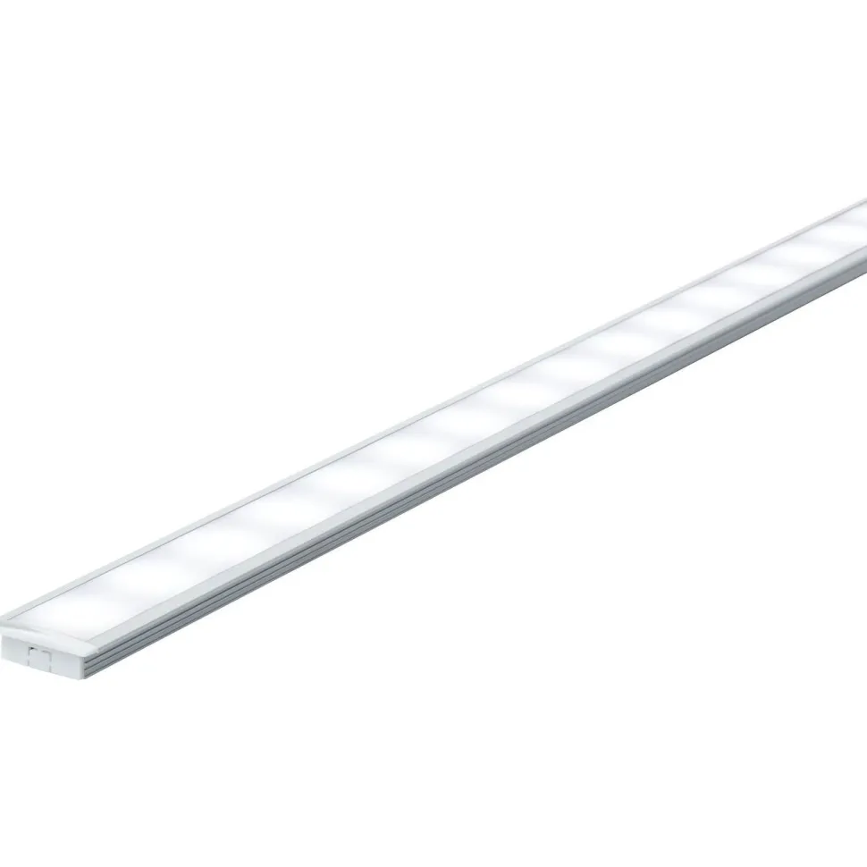 Upotettava lattiaprofiili LED-nauhalle Paulmann, 1m, alumiini