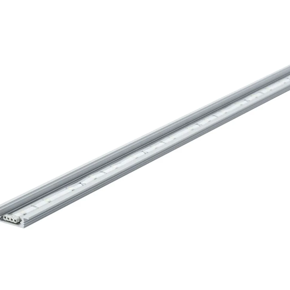 Upotettava lattiaprofiili LED-nauhalle Paulmann, 1m, alumiini