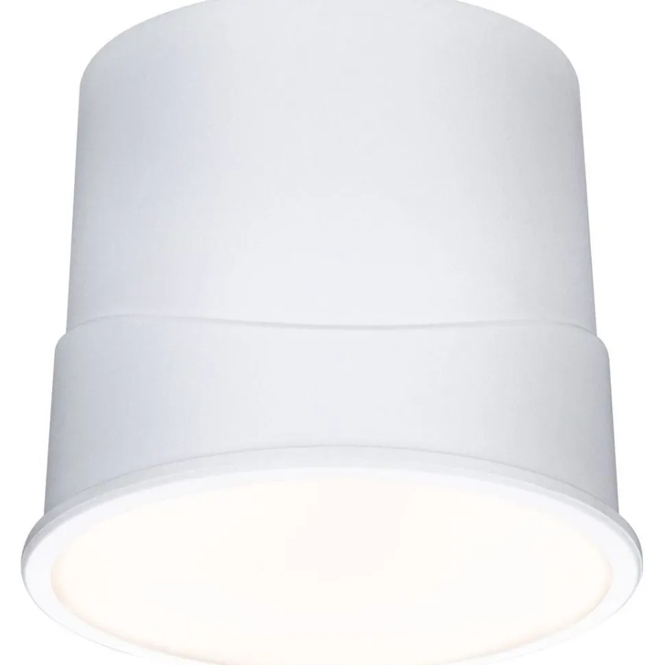 Upotettava LED-moduuli Paulmann Base Coin, Smart Home Zigbee 3.0, Ø50mm, 3000K, himmennettävä, satiini