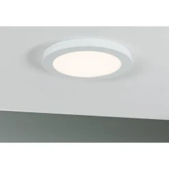 Upotettava LED-paneeli liiketunnistimella Paulmann 2in1 Cover-it, Ø22.5cm, 16.5W, 4000K, mattavalkoinen