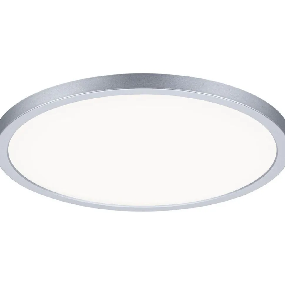 Upotettava LED-paneeli Paulmann VariFit Areo, IP44, Ø23cm, 16W, 4000K, himmennettävä, mattakromi