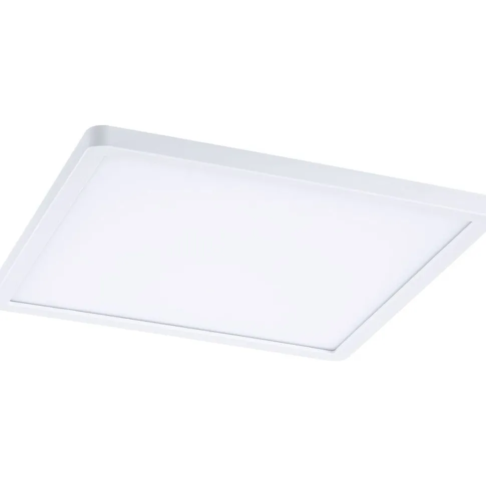 Upotettava LED-paneeli Paulmann VariFit Areo, IP44, 23x23cm, 16W, 3000K, himmennettävä, valkoinen