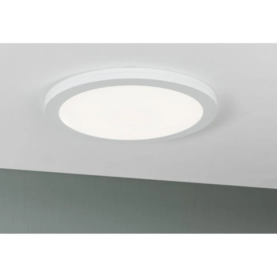 Upotettava LED-paneeli Paulmann 2in1 Cover-it, Ø33cm, 22W, 4000K, mattavalkoinen