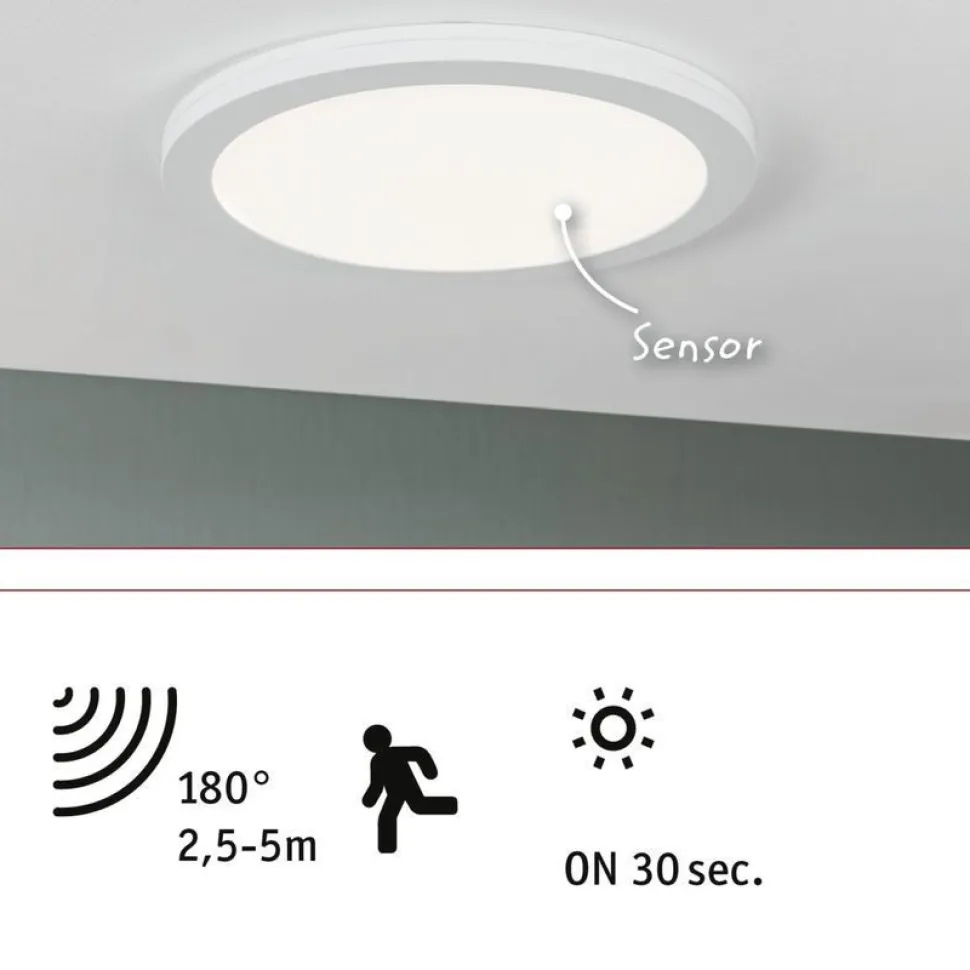 Upotettava LED-paneeli Paulmann 2in1 Cover-it, Ø33cm, 22W, 4000K, mattavalkoinen