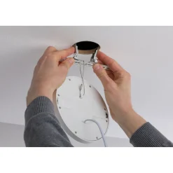 Upotettava LED-paneeli Paulmann Cover-it Promo, Ø16.5cm, 12W, 3000K, mattavalkoinen