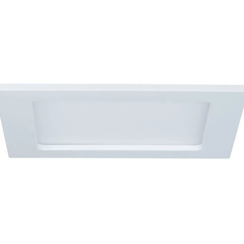 Upotettava LED-paneeli Paulmann, IP44, 16.5x16.5cm, 11.1W, 2700K, valkoinen