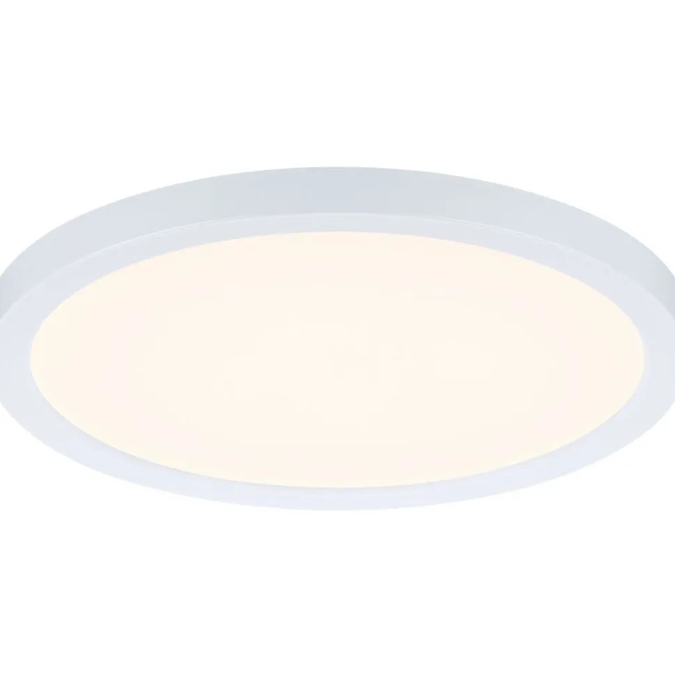 Upotettava LED-paneeli Paulmann VariFit Areo, IP44, Ø17.5cm, 13W, säädettävä värilämpötila, mattakromi