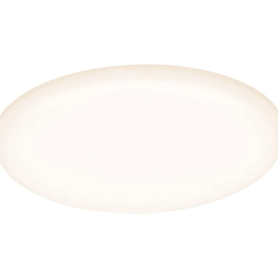 Upotettava LED-paneeli Paulmann Veluna, IP44, Ø12.5cm, 8.5W, 3000K, satiini