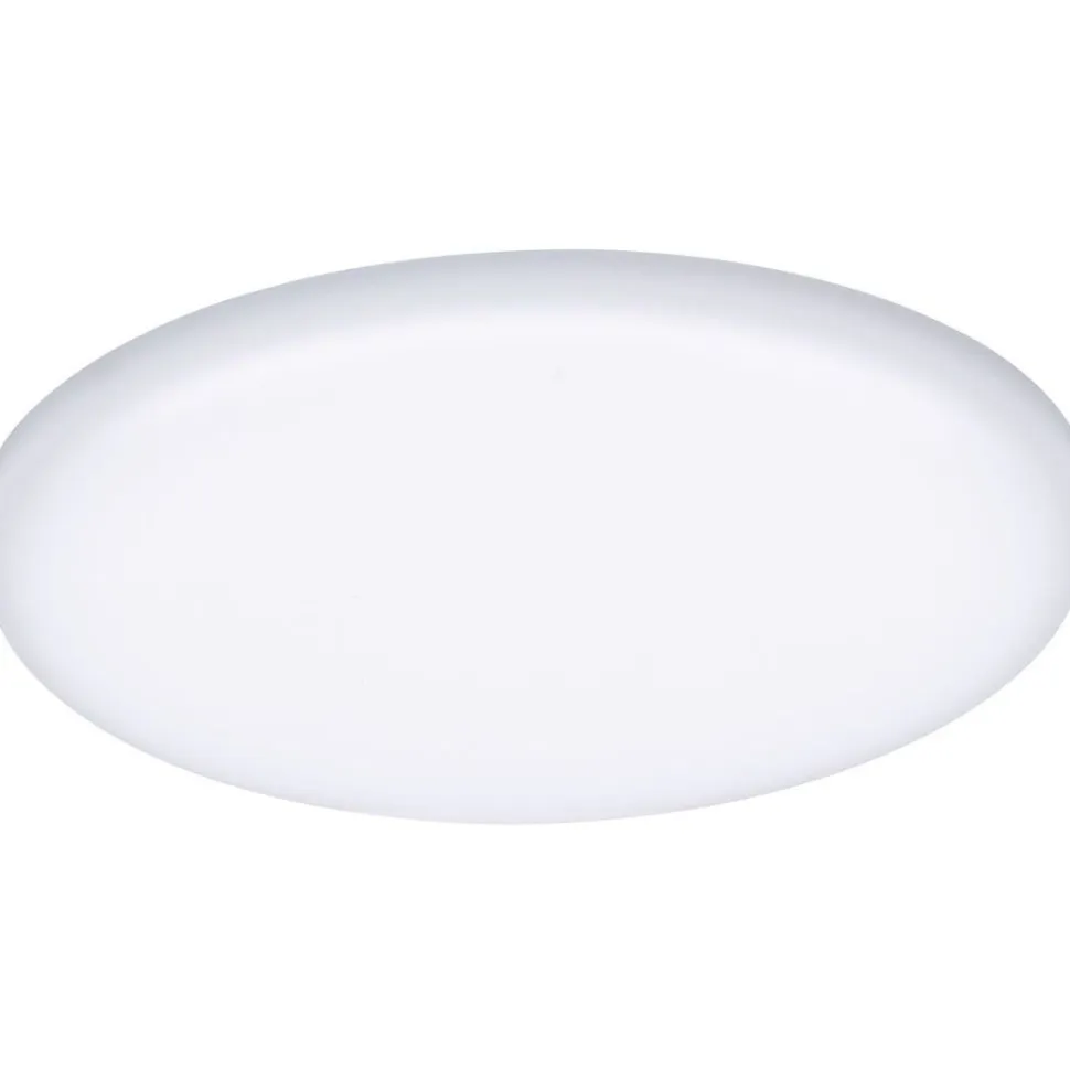 Upotettava LED-paneeli Paulmann Veluna, IP44, Ø12.5cm, 8.5W, 3000K, satiini