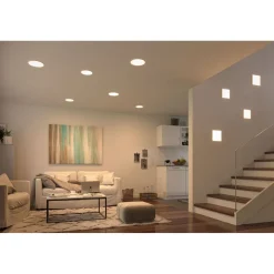 Upotettava LED-paneeli Paulmann VariFit Veluna, IP44, 21.5x21.5cm, 21W, 3000K, himmennettävä, satiini