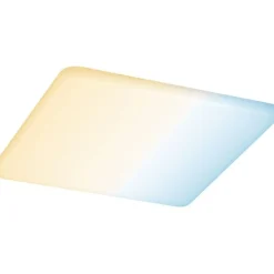 Upotettava LED-paneeli Paulmann Veluna, Smart Home Zigbee 3.0, IP44, 18.5x18.5cm, 14W, säädettävä värilämpötila, himmennettävä