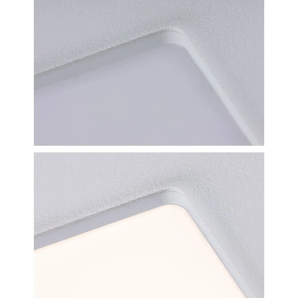 Upotettava LED-paneeli Paulmann VariFit Veluna Edge, IP44, 12x12cm, 8.5W, 4000K, valkoinen
