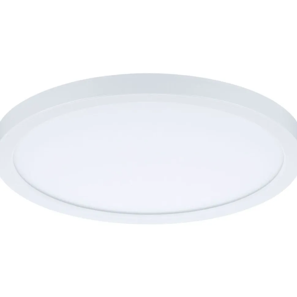 Upotettava LED-paneeli Paulmann VariFit Areo, Smart Home Zigbee 3.0, IP44, Ø17.5cm, 13W, säädettävä värilämpötila, mattakromi