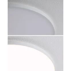 Upotettava LED-paneeli Paulmann VariFit Veluna Edge, IP44, Ø20cm, 17W, 4000K, himmennettävä, valkoinen