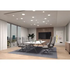 Upotettava LED-paneeli Paulmann VariFit Veluna Edge, IP44, Ø20cm, 17W, 4000K, himmennettävä, valkoinen