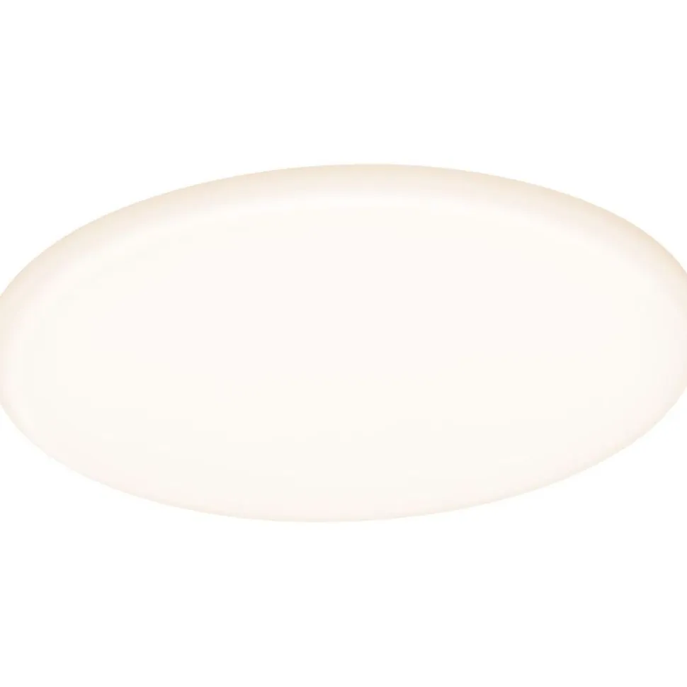Upotettava LED-paneeli Paulmann Veluna, Smart Home Zigbee 3.0, IP44, Ø18.5cm, 14W, säädettävä värilämpötila, himmennettävä