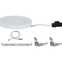 Upotettava LED-paneeli Paulmann Cover-it Promo, Ø11.6cm, 6W, 3000K, mattavalkoinen