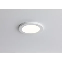 Upotettava LED-paneeli Paulmann Cover-it Promo, Ø11.6cm, 6W, 3000K, mattavalkoinen