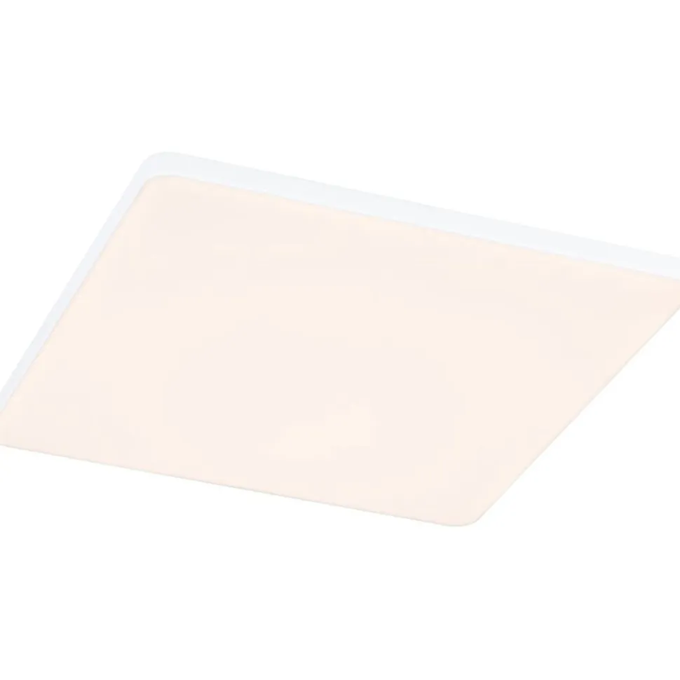 Upotettava LED-paneeli Paulmann VariFit Veluna Edge, IP44, 20x20cm, 17W, 3000K, himmennettävä, valkoinen