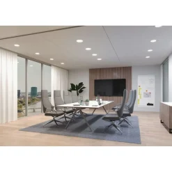 Upotettava LED-paneeli Paulmann Veluna Edge, Smart Home Zigbee 3.0, IP44, Ø20cm, 18W, säädettävä värilämpötila, valkoinen