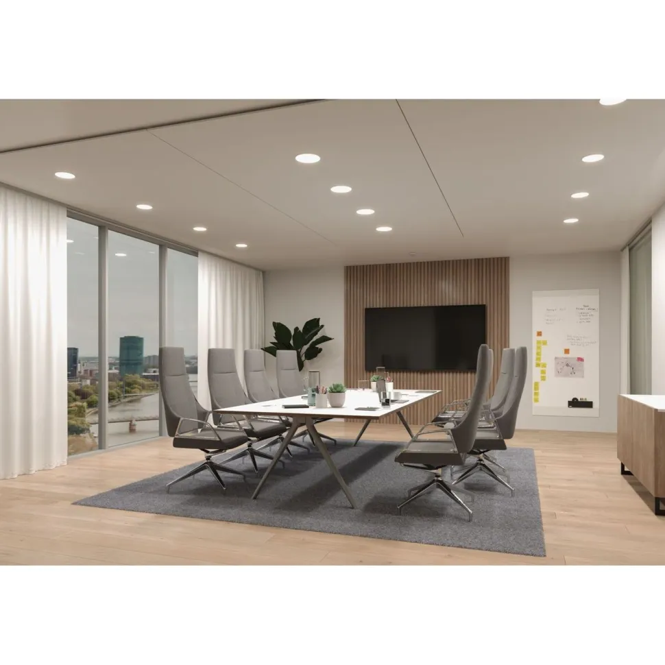 Upotettava LED-paneeli Paulmann Veluna Edge, Smart Home Zigbee 3.0, IP44, Ø20cm, 18W, säädettävä värilämpötila, valkoinen