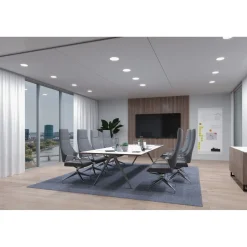 Upotettava LED-paneeli Paulmann Veluna Edge, Smart Home Zigbee 3.0, IP44, Ø20cm, 18W, säädettävä värilämpötila, valkoinen