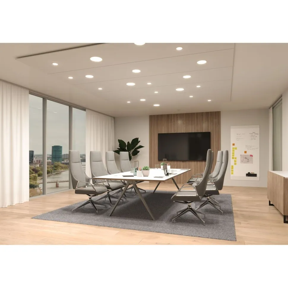Upotettava LED-paneeli Paulmann VariFit Veluna Edge, IP44, Ø16cm, 12W, 3000K, himmennettävä, valkoinen