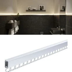 Upotettava LED-profiili Paulmann LumiTiles, 1m, anodisoitu alumiini