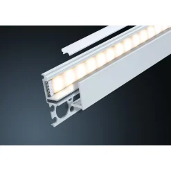 Upotettava LED-profiili Paulmann LumiTiles, 1m, anodisoitu alumiini