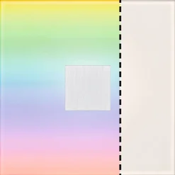 Upotettava LED-seinävalaisin Paulmann LumiTiles, Smart Home Zigbee 3.0, IP44, 10x10cm, RGBW+, himmennettävä, valkoinen