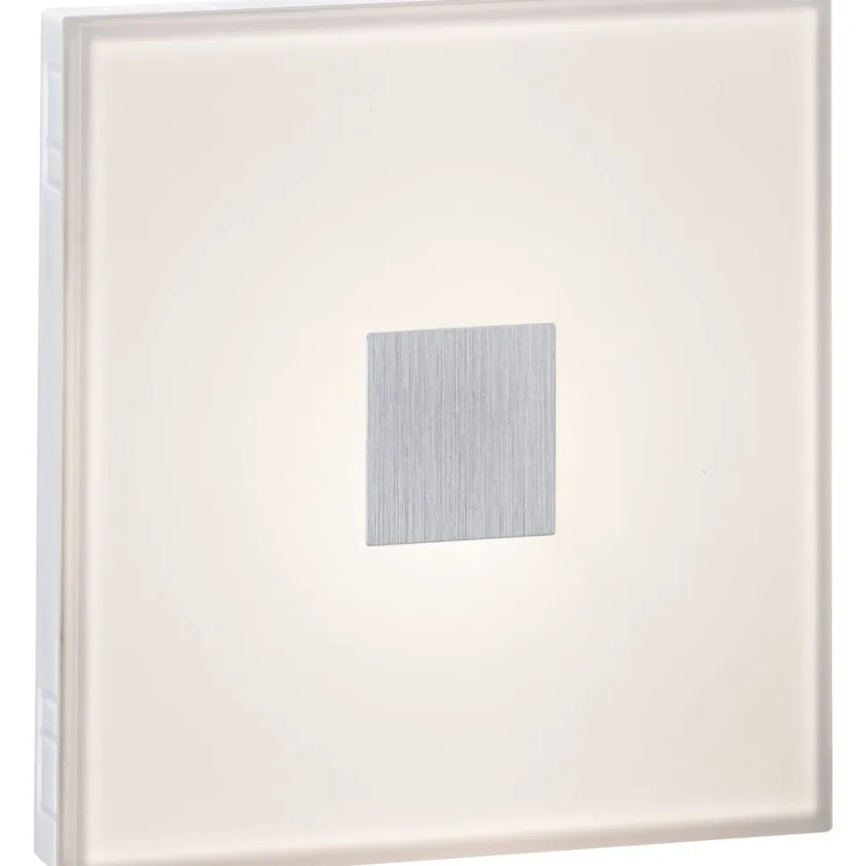 Upotettava LED-seinävalaisinsarja Paulmann LumiTiles, 2 valaisinta, Smart Home Zigbee 3.0, IP44, 10x10cm, RGBW+, himmennettävä, valkoinen