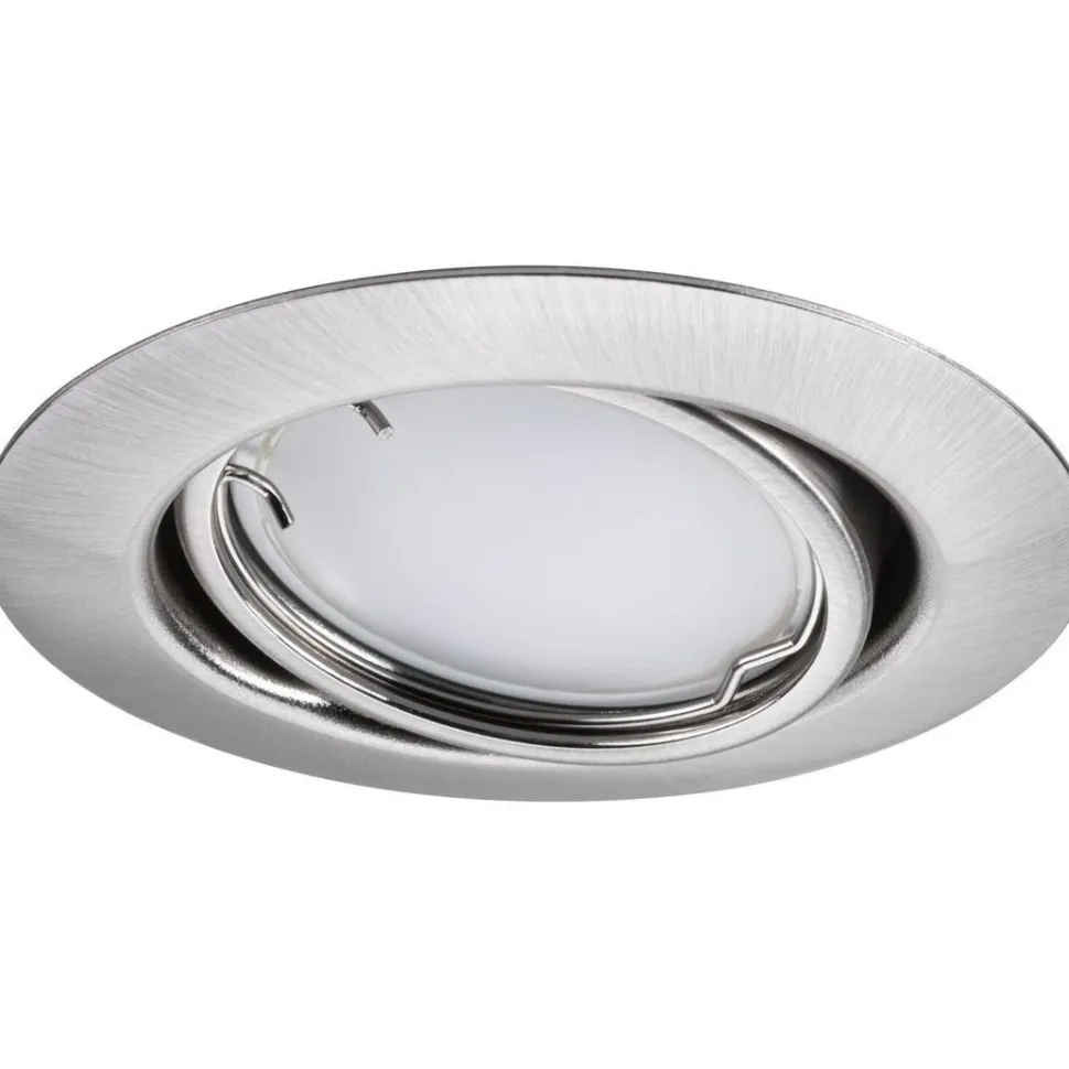 Upotettava LED-valaisin Paulmann Base Coin, 3kpl, Smart Home Zigbee 3.0, Ø90mm, himmennettävä, 3000K, mattamusta
