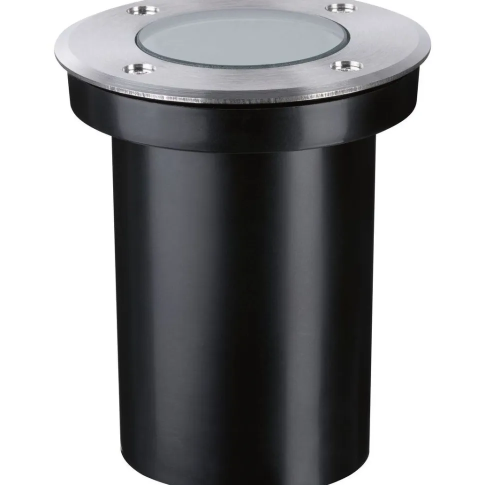 Upotettava terassivalaisin Paulmann Floor, IP65, 11cm, 230V,rst