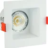 Upotettava alasvalo Spectrum Fiale III GU10 95x95x68mm valkoinen