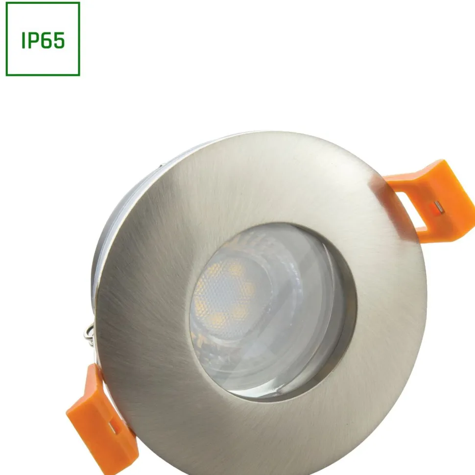 Upotettava alasvalo Spectrum Fiale IV GU10 IP65 Ø8cm