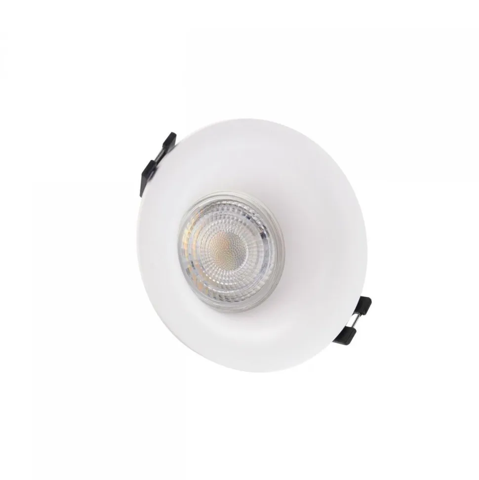 Upotettava alasvalo Spectrum Fiale V Basic GU10 Ø86x41mm valkoinen