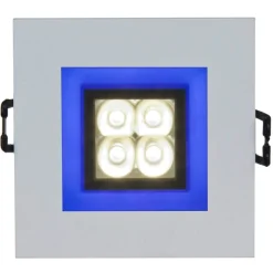 Upotettava kohdevalaisin Spectrum Fiale 4x1W 30° 80x80x40mm, eri vaihtoehtoja