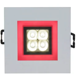 Upotettava kohdevalaisin Spectrum Fiale 4x1W 30° 80x80x40mm, eri vaihtoehtoja