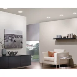 Upotettava LED-kalustevalaisin Paulmann Whirl, 3kpl, Ø65mm, 2.4W, 55lm, 2700K, satiini