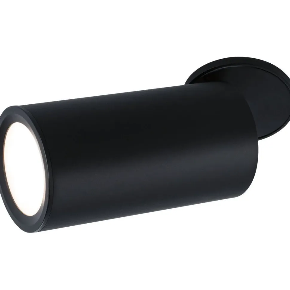 Upotettava LED-kohdevalaisin Paulmann Turnal, 60mm, 90°, 6W, 470lm, 2700K, himmennettävä, mattamusta