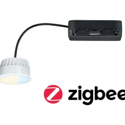 Upotettava LED-moduuli Paulmann Coin, 50mm, 6W, 530lm, 230V, himmennettävä, 2200-6500K, satiini