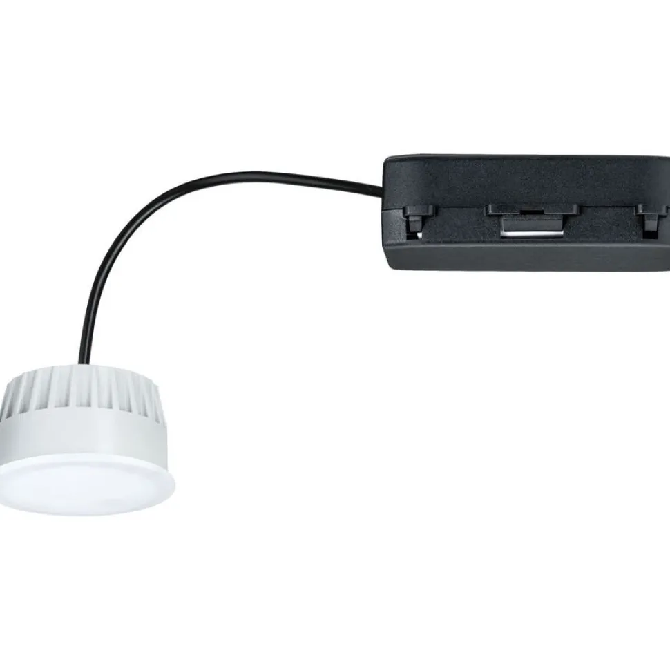 Upotettava LED-moduuli Paulmann Coin RGBW, 50mm, 6W, 500lm, 230V, himmennettävä, 2200-6500K, satiini