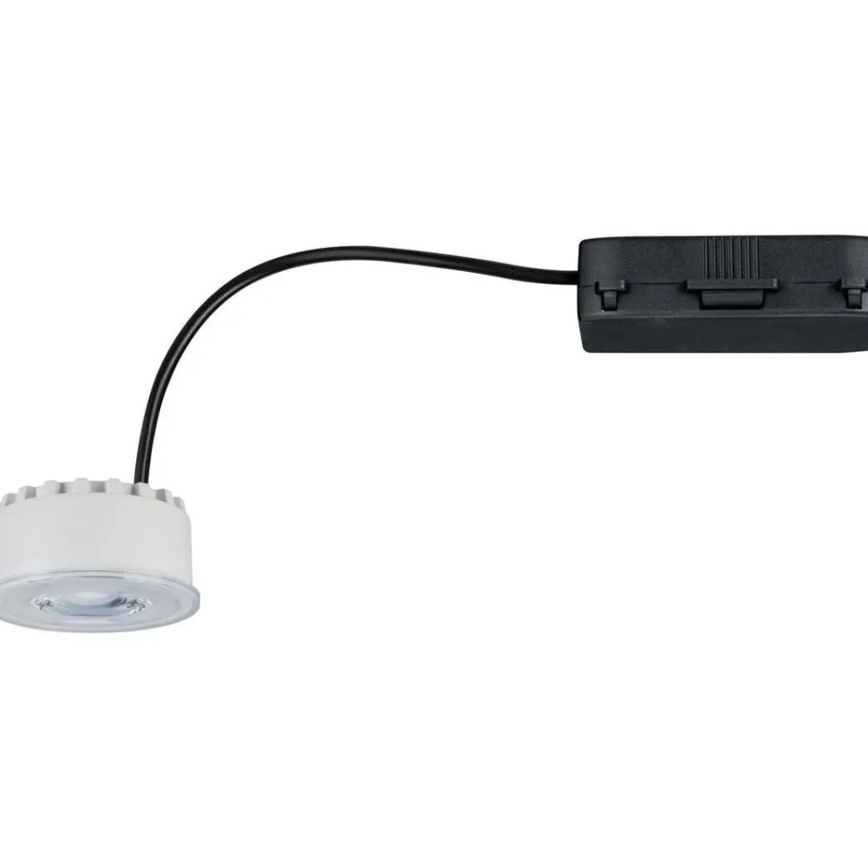 Upotettava LED-moduuli Paulmann Nova Plus Coin, Ø50mm, 6.3W, 430lm, 2700K, himmennettävä, satiini
