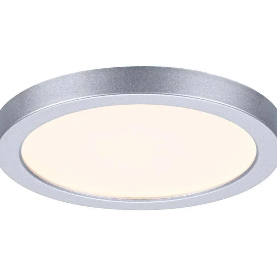 Upotettava LED-paneeli Paulmann VariFit Areo, IP44, Ø11.8cm, 6.5W, 4000K, valkoinen