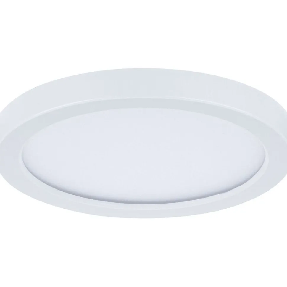 Upotettava LED-paneeli Paulmann VariFit Areo, IP44, Ø11.8cm, 6.5W, 4000K, valkoinen