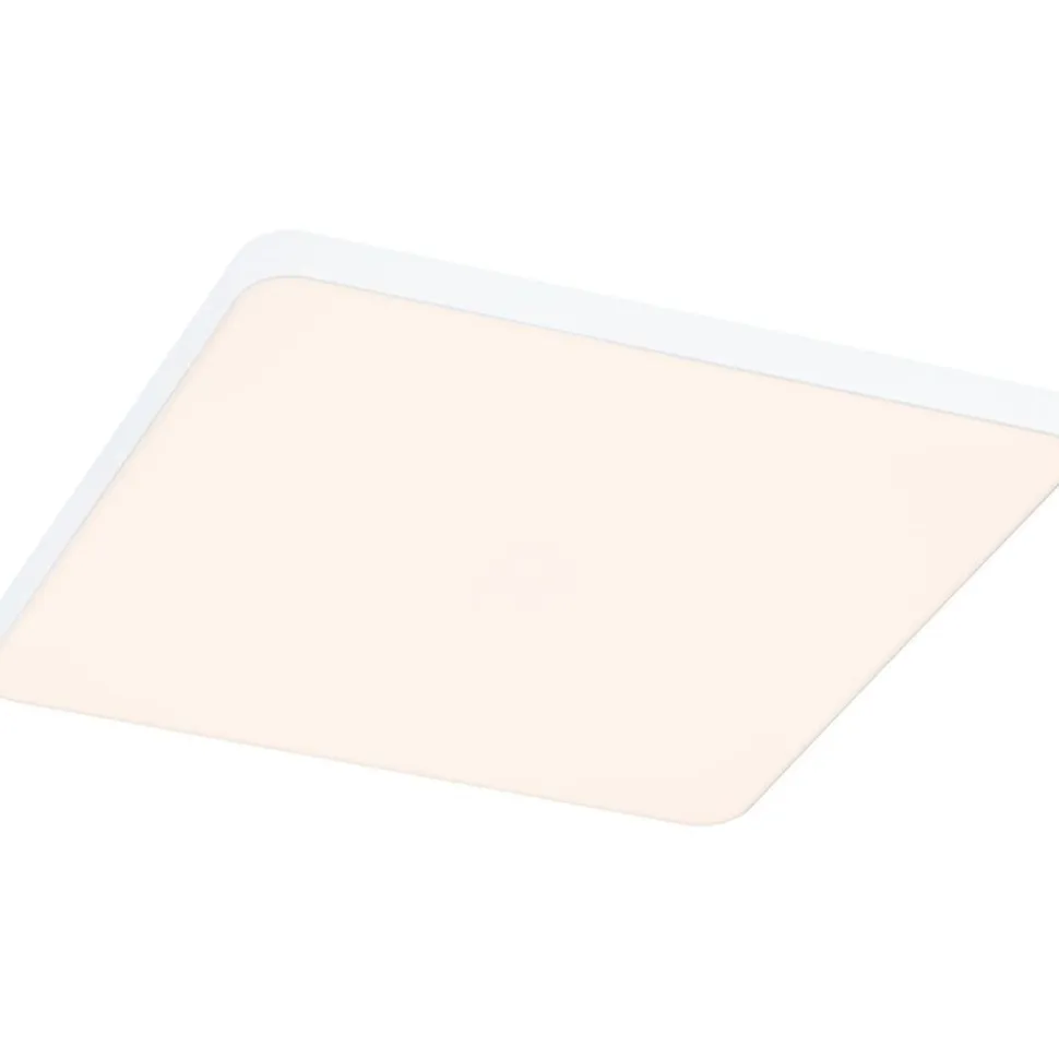 Upotettava LED-paneeli Paulmann VariFit Veluna Edge, IP44, 16x16cm, 12W, 3000K, valkoinen