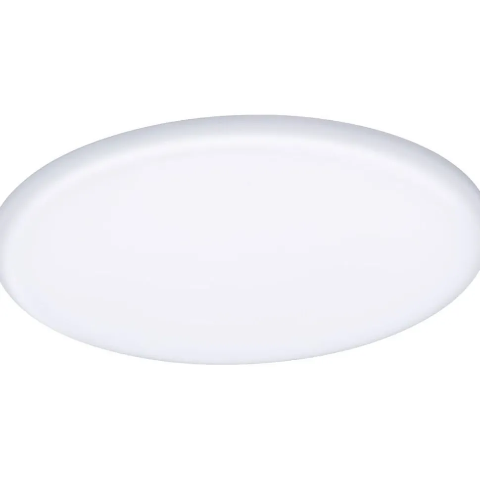 Upotettava LED-paneeli Paulmann Veluna, IP44, Ø18.5cm, 17W, 3000K, satiini