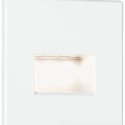 Upotettava LED-seinävalaisin Paulmann Edge Quadro, 80x80mm, 1.2W, 50lm, 2700K, mattavalkoinen