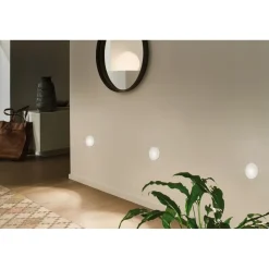 Upotettava LED-seinävalaisin Paulmann, Ø78mm, 1.1W, 65lm, 2700K, valkoinen