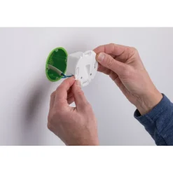 Upotettava LED-seinävalaisin Paulmann, Ø78mm, 1.1W, 65lm, 2700K, valkoinen